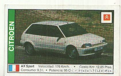 Collezionismo sportivo: CROMO numero 034: CITROEN AX SPORT - Varios