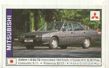 Colecionismo desportivo: CROMO numero 101: MITSUBISHI GALANT 1.8 GLTD - Varios