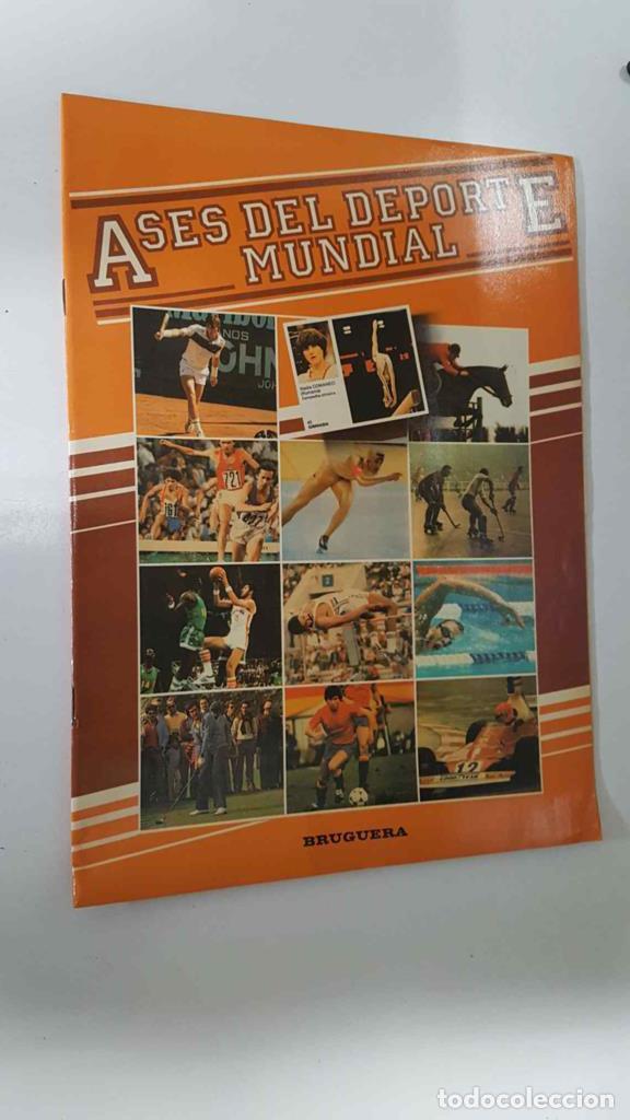 Collezionismo sportivo: Bruguera: Album Ases del Deporte Mundial (NO TIENE NINGUN CROMO) - NULL