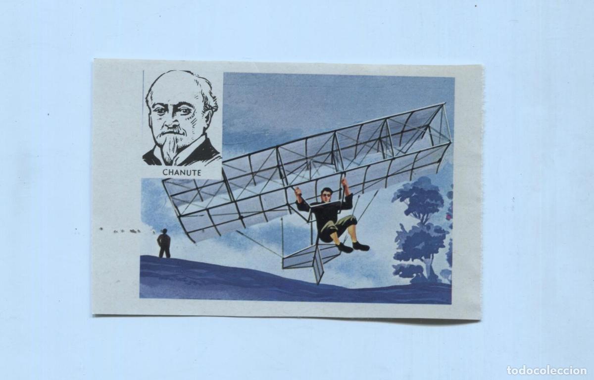Collezionismo sportivo: Cromo La Conquista del Cielo numero 024: Octave Chanute - Varios