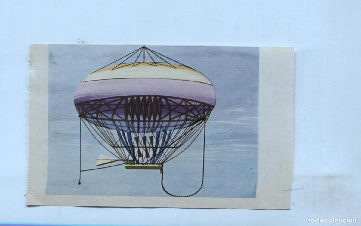 Collezionismo sportivo: Cromo La Conquista del Cielo numero 029: J.B.M. Meusnier - Varios