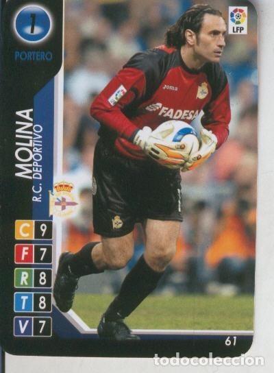 Collezionismo sportivo: Cromo: Derby Total 2004-2005: R.C.Deportivo numero 01: Molina - Varios