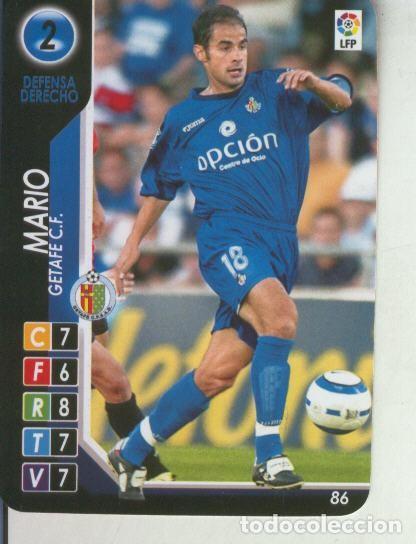 Collezionismo sportivo: Cromo: Derby Total 2004-2005: Getafe C.F. numero 02: Mario - Varios