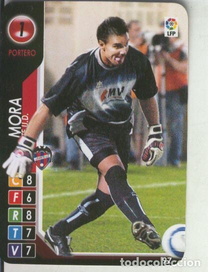 Collezionismo sportivo: Cromo: Derby Total 2004-2005: Levante U.D. numero 01: Mora - Varios