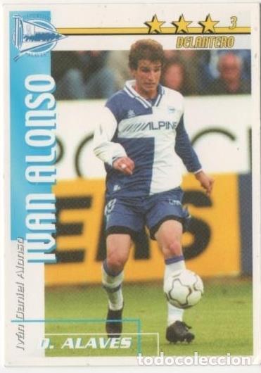 Coleccionismo deportivo: Cromo E00001: Fichas de la Liga 2003, Ivan Alnso: D. alaves. Delantero - LFP
