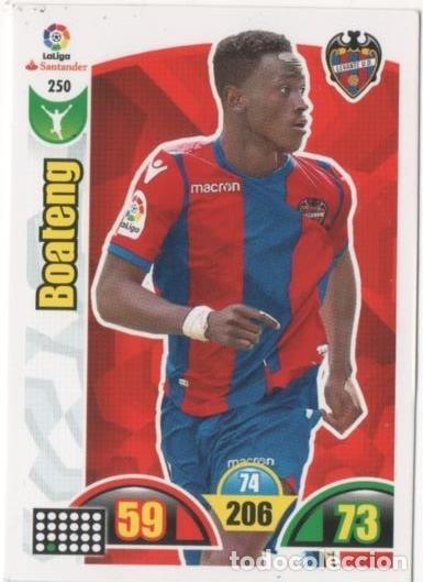 Coleccionismo deportivo: Cromo E00759: Album 2-Trading Car Game 2017-18, Boateng: Levante U.D. Delantero - LFP
