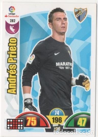 Sammelleidenschaft Sport: Cromo E00782: Album 2-Trading Car Game 2017-18, Andr&eacute;s Prieto: M&aacute;laga C.F. Portero - LFP