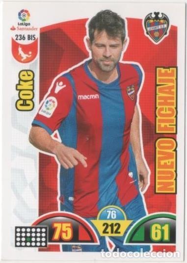 Collezionismo sportivo: Cromo E00748: Album 2-Trading Car Game 2017-18, CokE Levante U.D. Deensa - LFP