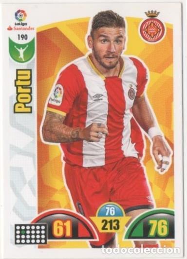 Collezionismo sportivo: Cromo E00718: Album 2-Trading Car Game 2017-18, Portu: Girona F.C. Delantero - LFP