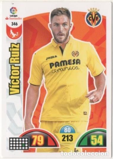 Collezionismo sportivo: Cromo E00826: Album 2-Trading Car Game 2017-18, V&iacute;ctor Ruiz: Villareal C.F. Defensa - LFP
