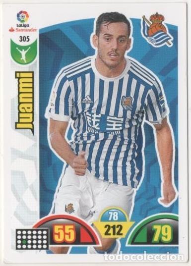 Collezionismo sportivo: Cromo E00798: Album 2-Trading Car Game 2017-18, Juanmi: Real Sociedad. Delantero - LFP