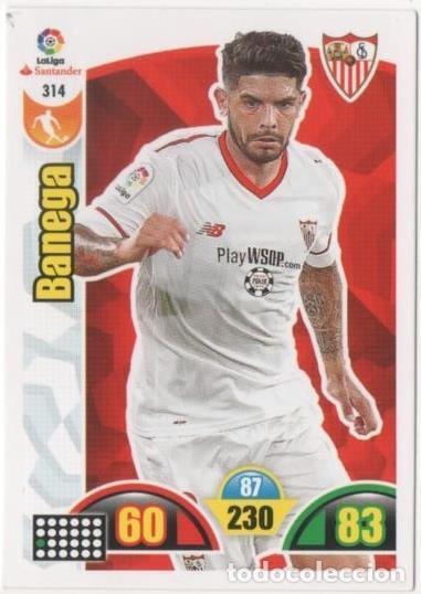 Collezionismo sportivo: Cromo E00803: Album 2-Trading Car Game 2017-18, Banega: Sevilla F.C. Medio - LFP