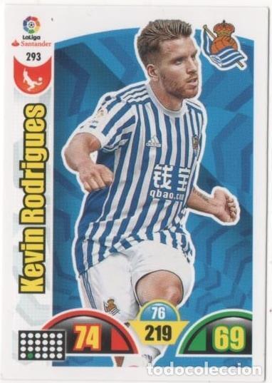 Collezionismo sportivo: Cromo E00791: Album 2-Trading Car Game 2017-18, Kevin Rodrigues: Real Sociedad. Defensa - LFP