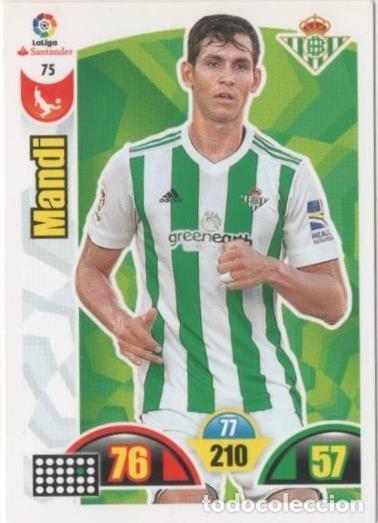 Collectionnisme sportif: Cromo E00634: Album 2-Trading Car Game 2017-18, Mandi: Real Betis Balonpie. Defensa - LFP