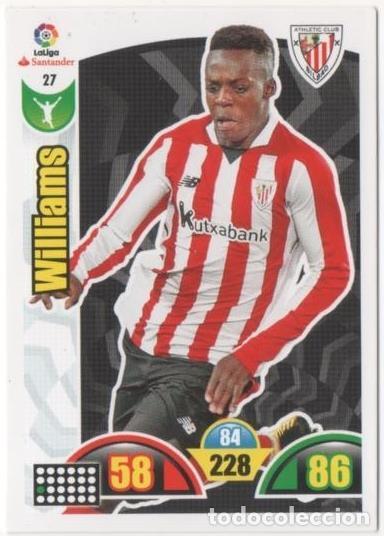 Sammelleidenschaft Sport: Cromo E00600: Album 2-Trading Car Game 2017-18, Williams: At.C. Bilbao. Delantero - LFP