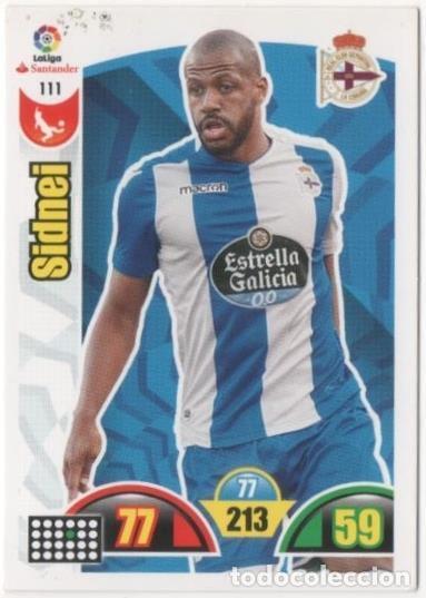 Colecionismo desportivo: Cromo E00664: Album 2-Trading Car Game 2017-18, Sidnei: R.C.D la Coru&ntilde;a. Defensa - LFP