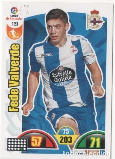 Colecionismo desportivo: Cromo E00672: Album 2-Trading Car Game 2017-18, Fede ValverdE R.C.D la Coru&ntilde;a. Medio - LFP