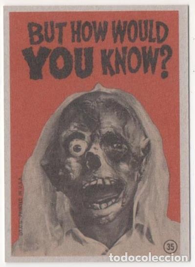 Colecionismo desportivo: Cromo E01061: Album 3-Monster Greeting Cards,Card n&ordm; 35 - Robert Crumb