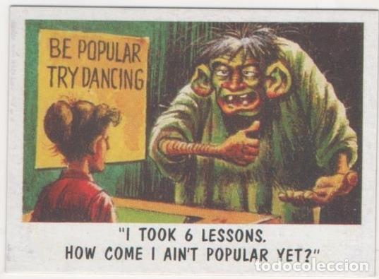 Colecionismo desportivo: Cromo E01003: Album 3-You'll Die Laughing, Card n&ordm; 44 - Jack Davis