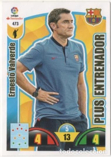 Sports collectibles: Cromo E00914: Album 2-Trading Car Game 2017-18, Ernesto Valverde-PLUS ENTRENADOR: F.C.Barcelona - LF