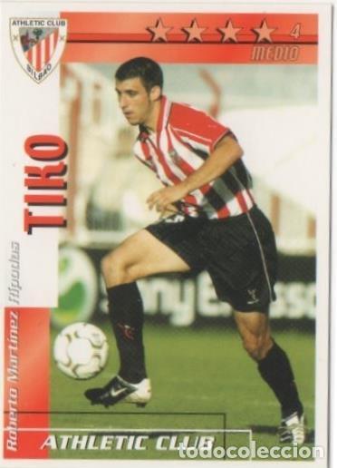 Coleccionismo deportivo: Cromo E00051: Fichas de la Liga 2003, Tiko: Atletic Club Bilbao. Medio - LFP