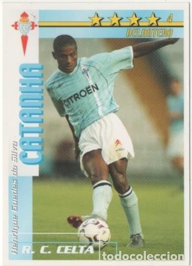 Coleccionismo deportivo: Cromo E00061: Fichas de la Liga 2003, Catanha: R.C. Celta. Delantero - LFP