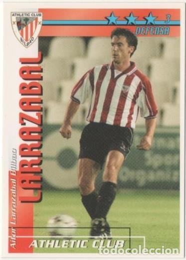 Coleccionismo deportivo: Cromo E00057: Fichas de la Liga 2003, Larrazabal: Atletic Club Bilbao. Defensa - LFP