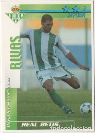 Sports collectibles: Cromo E00020: Fichas de la Liga 2003, Riuas: Real Betis. Defensa - LFP