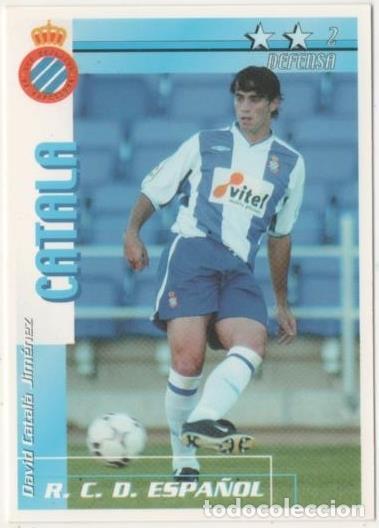 Coleccionismo deportivo: Cromo E00104: Fichas de la Liga 2003, Catal&agrave;: R.C.D. Espa&ntilde;ol. Defensa - LFP