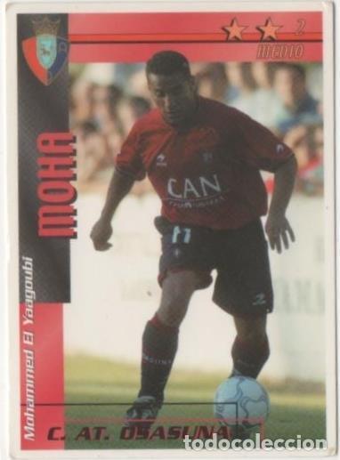 Coleccionismo deportivo: Cromo E00286: Fichas de la Liga 2003, Moha: C.A. Osasuna. Medio - LFP