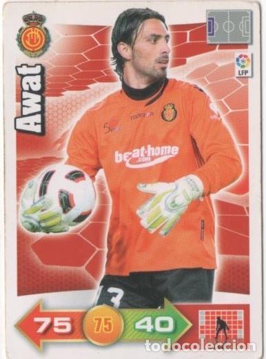 Coleccionismo deportivo: Cromo E00478: Album 2-Trading Car Game 2010-11, Awat: R.C.D. Mallorca. Portero - LFP