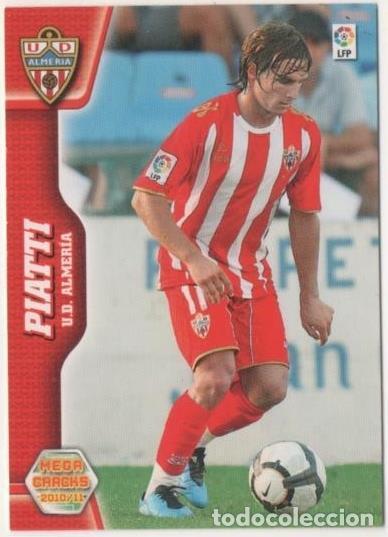 Collectionnisme sportif: Cromo E00432: Album 1- Mega Cracks 2010-11, Piatti: U.D. Almer&iacute;a. Delantero - LFP