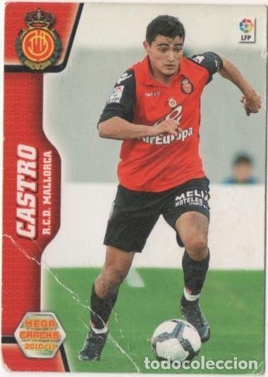 Collectionnisme sportif: Cromo E00453: Album 1- Mega Cracks 2010-11, Castro R.C.D. Mallorca. Medio - LFP