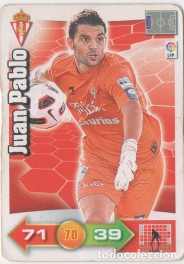 Coleccionismo deportivo: Cromo E00563: Album 2-Trading Car Game 2010-11, Juan Pablo: Sevilla F.C. Portero - LFP