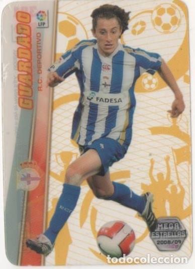 Coleccionismo deportivo: Cromo E00557: Album 2-Mega Cracks 2008-09, Guardado: R.C.D. La Coru&ntilde;a. - LFP