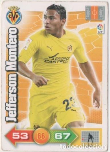 Coleccionismo deportivo: Cromo E00516: Album 2-Trading Car Game 2010-11, Jefferson Montero: Villareal C.F. Medio - LFP
