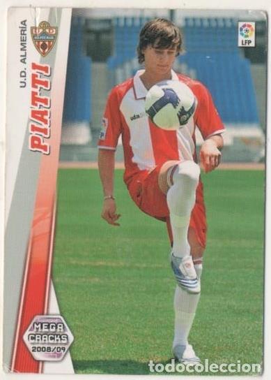 Sports collectibles: Cromo E00536: Album 2-Mega Cracks 2008-09, Piatti: U.D. Almer&iacute;a. Delantero - LFP