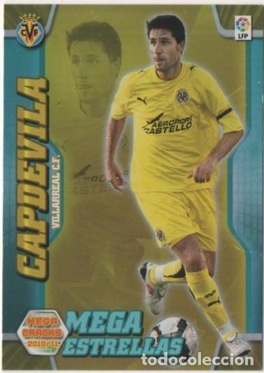 Sports collectibles: Cromo E00333: Mega Cracks 2010-11, Capdevila: Villareal C.F. - LFP
