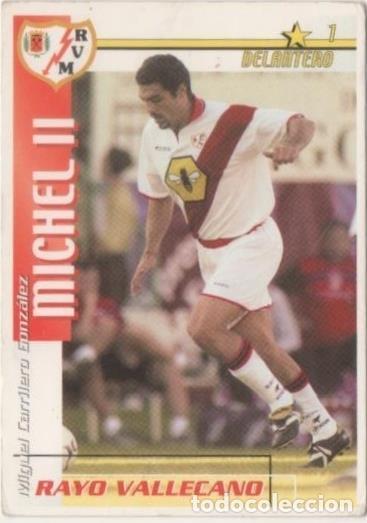 Sports collectibles: Cromo E00323: Fichas de la Liga 2003, Michel II. Rayo Vallecano. Delantero - LFP