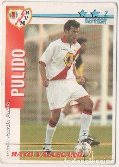 Collectionnisme sportif: Cromo E00320: Fichas de la Liga 2003, Pulido: Rayo Vallecano. Defensa - LFP