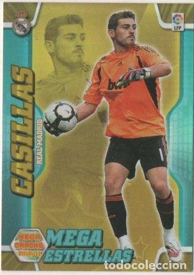 Collectionnisme sportif: Cromo E00344: Mega Cracks 2010-11, Casillas. Real Madrid. Portero - LFP