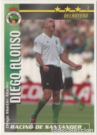 Collectionnisme sportif: Cromo E00293: Fichas de la Liga 2003, Diego Alonso: Racing de Santander. Delantero - LFP