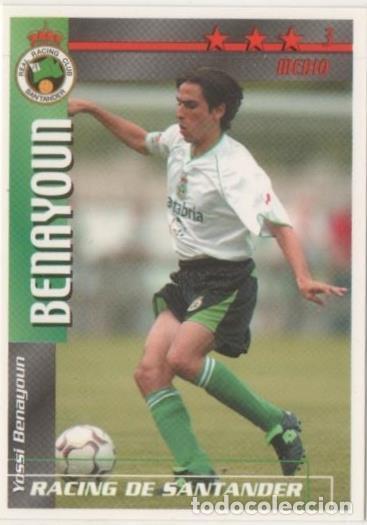 Colecionismo desportivo: Cromo E00304: Fichas de la Liga 2003, Benayoun: Racing de Santander. Medio - LFP