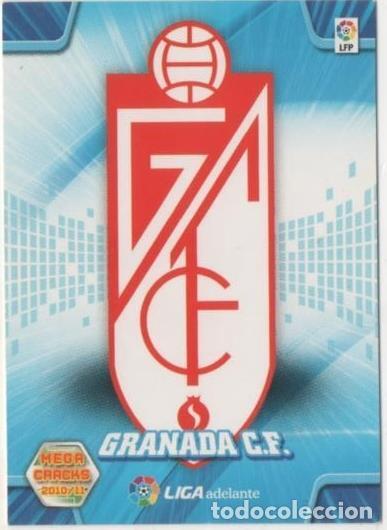 Colecionismo desportivo: Cromo E00404: Mega Cracks 2010-11, Escudo Granada C.F. - LFP