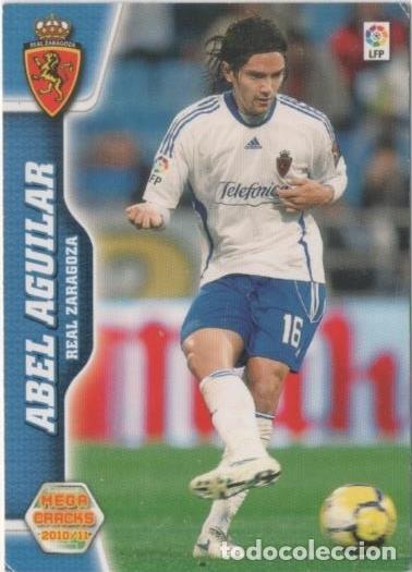 Coleccionismo deportivo: Cromo E00378: Mega Cracks 2010-11, Abel Aguilar: Real Zaragoza. Medio - LFP