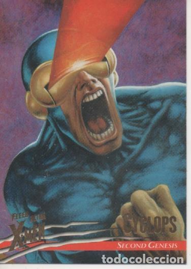 Collezionismo sportivo: Cromo E001480: Trading Cards. Fleer Ultra X-Men. Cyclops, Second Genesis - Tom Kyffin