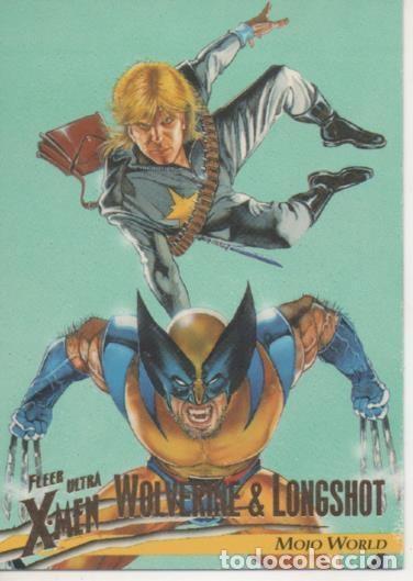 Sammelleidenschaft Sport: Cromo E001517: Trading Cards. Fleer Ultra X-Men n&ordm; 63. Wolverine vs Longshot, Mojo World - Tom Flemi