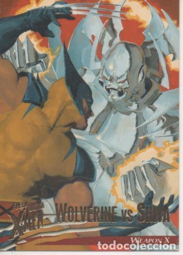 Collectionnisme sportif: Cromo E001457: Trading Cards. Fleer Ultra X-Men. Wolverine vs Shiva Weapon X - Glenn Orbik