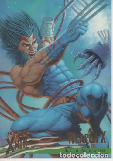 Collectionnisme sportif: Cromo E001538: Trading Cards. Fleer Ultra X-Men n&ordm; 82. Weapon X, Age of Apocalypse - Mark Sasso