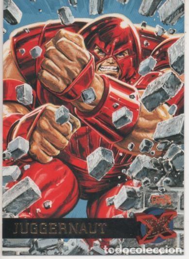 Collectionnisme sportif: Cromo E001169: Trading Cards '95 Flee Ultra n&ordm; 26.X-Men, Juggernaut - Bob Larkin